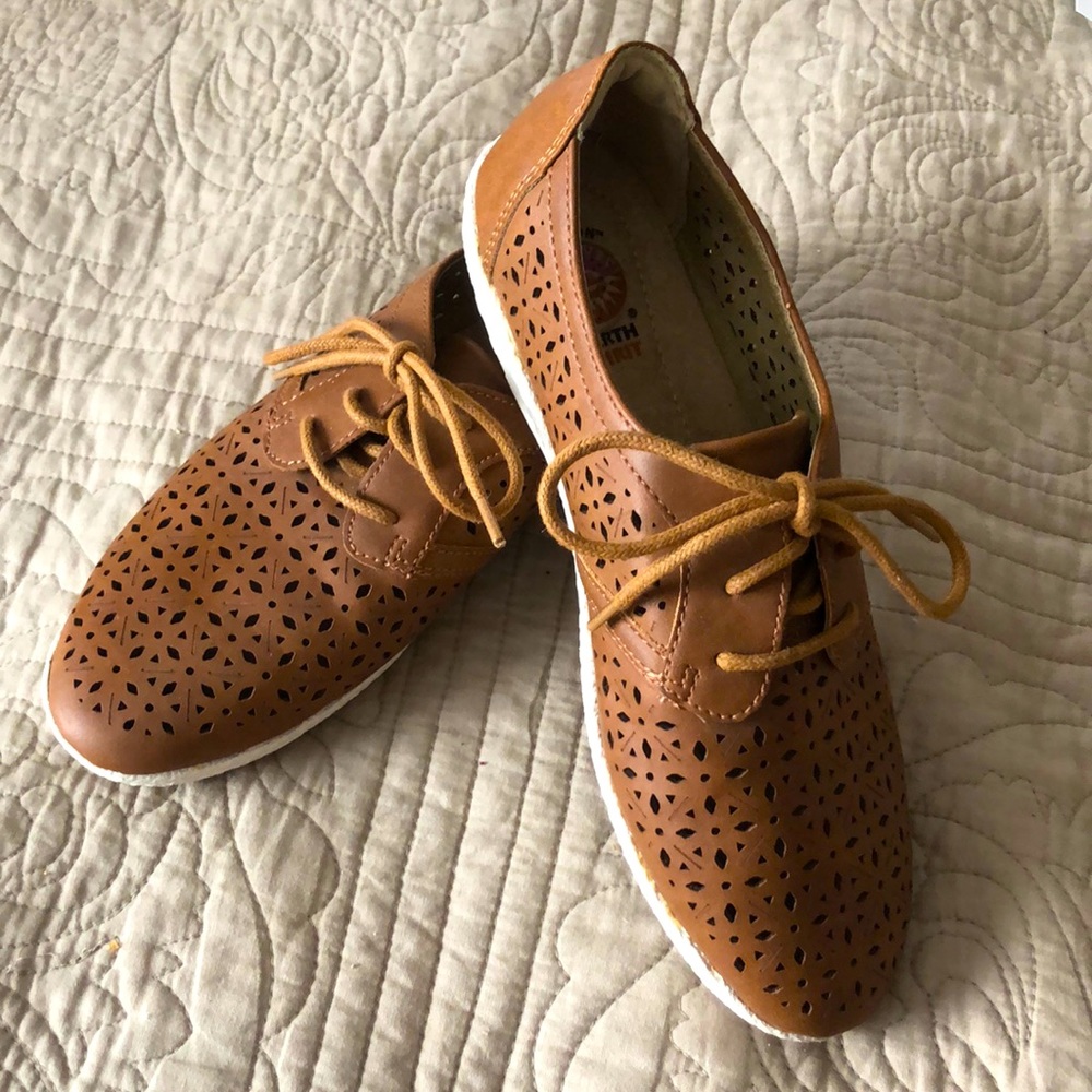 Earth Spirit Laser Cut Sneakers